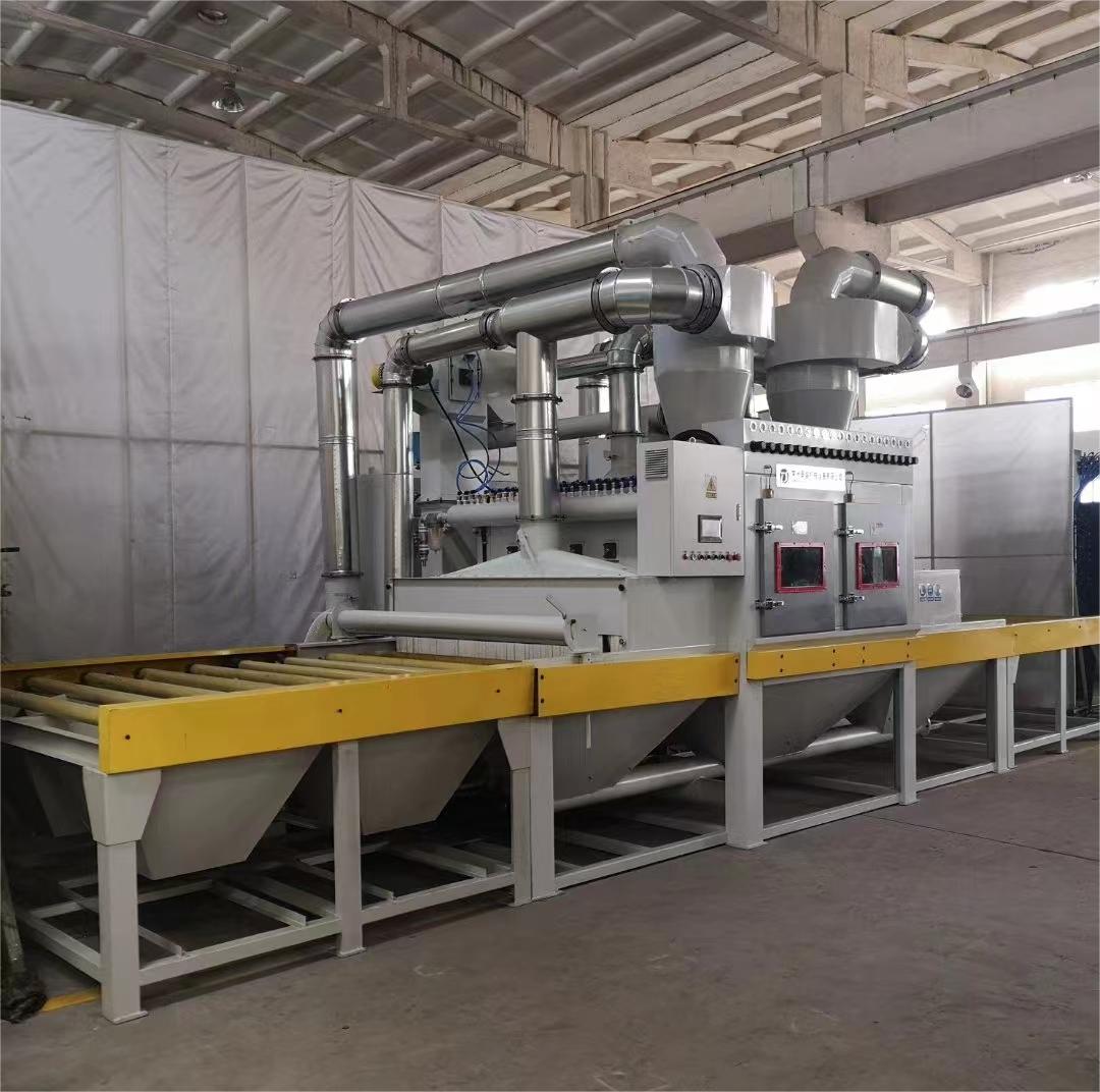 滨州抛丸机跑砂是什么原因