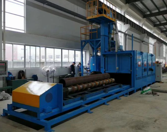 滨州喷砂机在管道除锈中的现场施工应用
