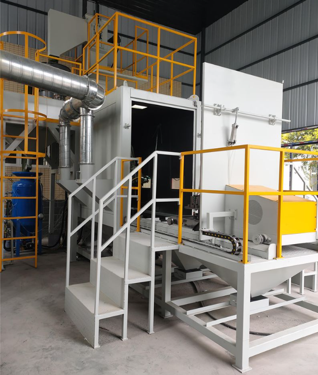 滨州全自动喷砂机 实现无人化高效生产