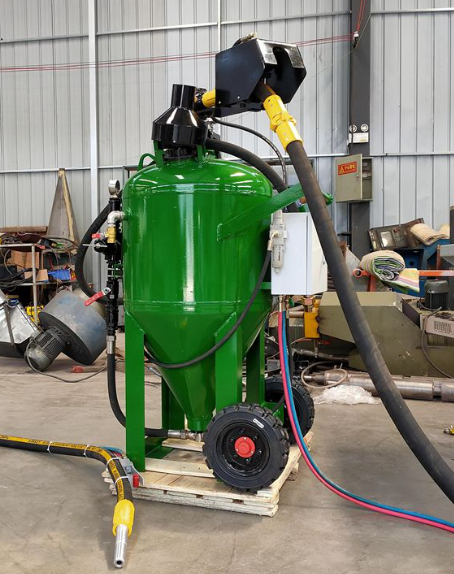 滨州移动式喷砂机 户外施工效率翻倍