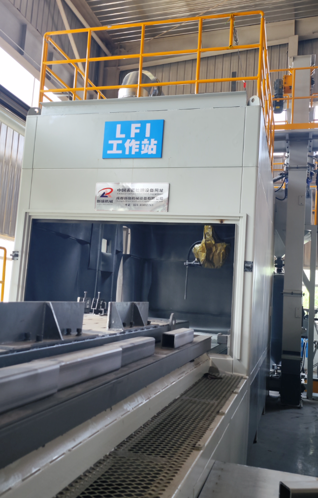 滨州大口径喷砂机 适合大型工件处理